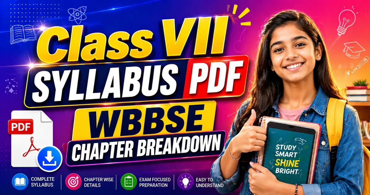 Class 7 WBBSE Syllabus 2026