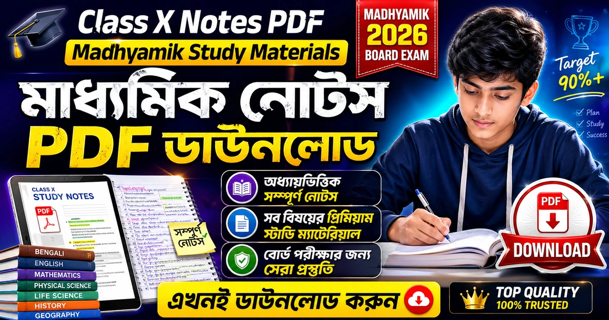 Class 10 Notes (Madhyamik)