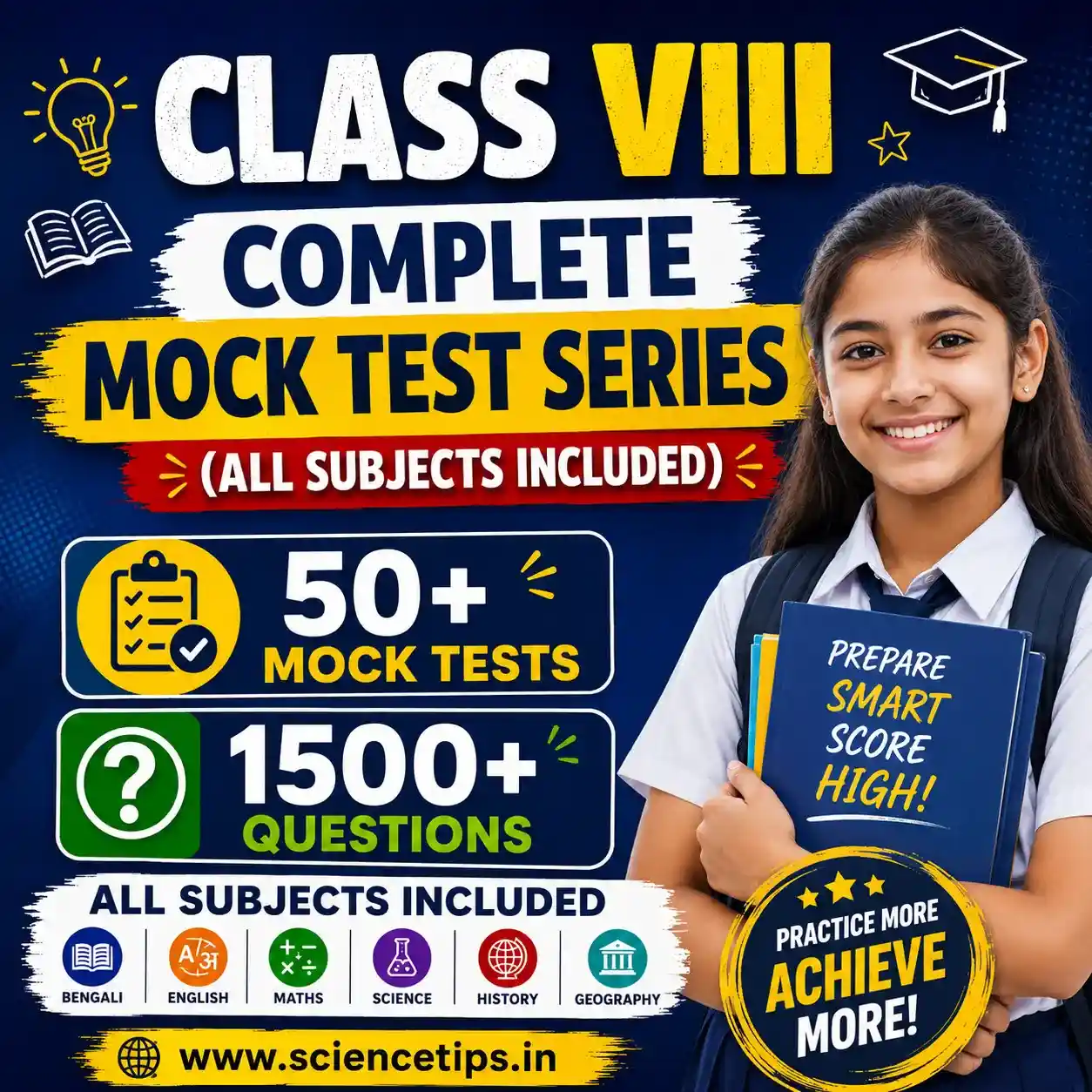 Class VIII Complete Mock Test Series